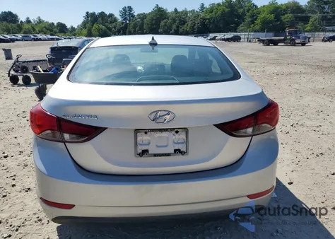 2016 Hyundai Elantra Se z USA, uszkodzony, nr VIN 5NPDH4AE5GH654954